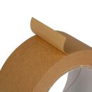 Klebeband Papier, Naturkautschuk, Gesamtstärke 120 µ, 50 mm x 50 m, braun